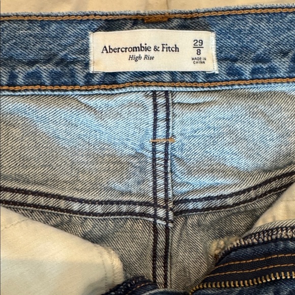 Abercrombie & Fitch High Rise Denim Skirt - Picture 3 of 3